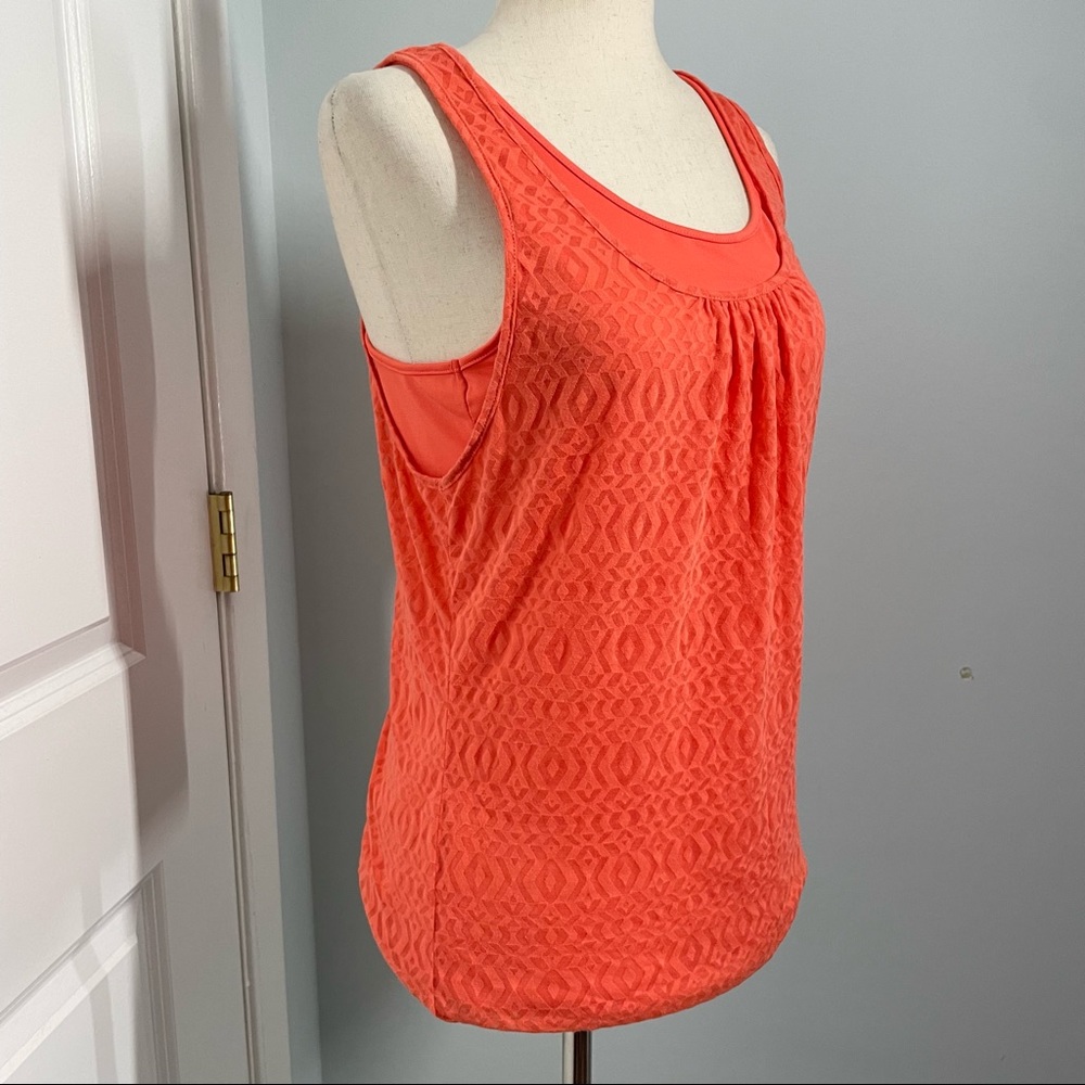 Prana Mika Overlay Tank Top size M - Picture 3 of 8